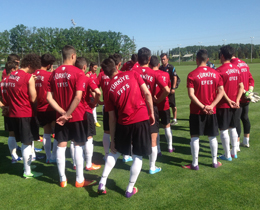 U19 Milli Tak�m�, Rusya'y� 2-1 yendi