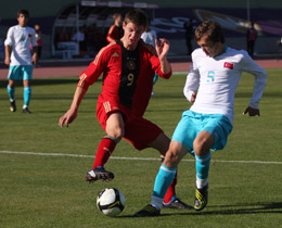 Under-16s fail German tests