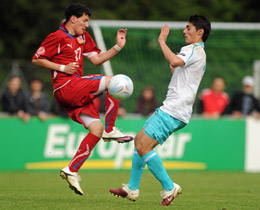 U17s draw 1-1 against Czech Republic