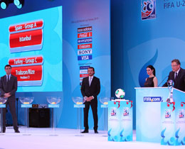 FIFA U20 Dünya Kupası kura çekimi yapıldı