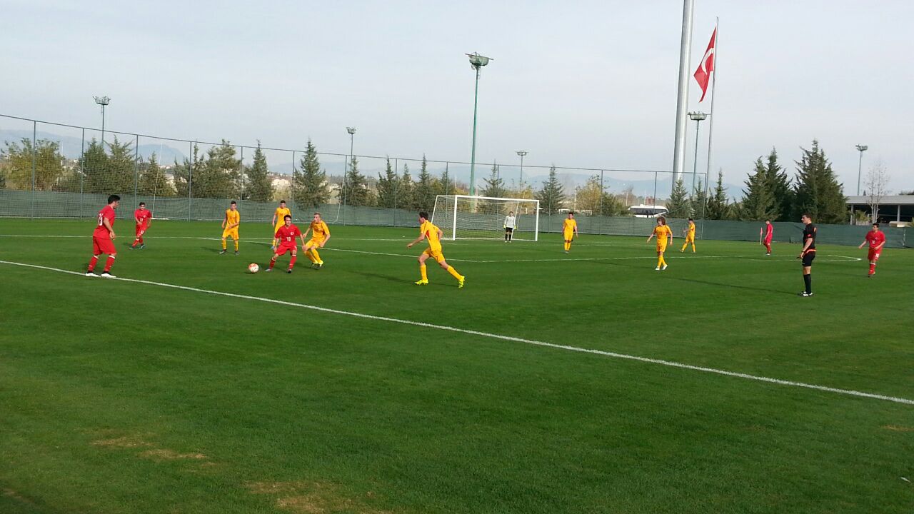 Moment in the first games; photo: TFF