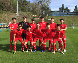 U17s lost against France: 3-1