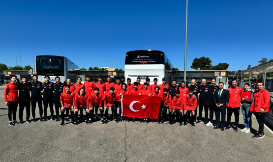 U14 Mill Takmmz Riva'daki almalarnn Ardndan Madrid'e Gitti