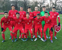 U15s draw against England: 3-3