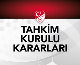 Tahkim Kurulu Kararlar - 07.07.2020