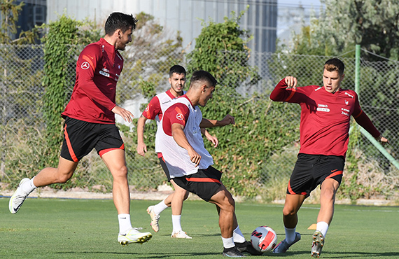U23 Milli Takmmz, Cezayir ma hazrlklarn tamamlad