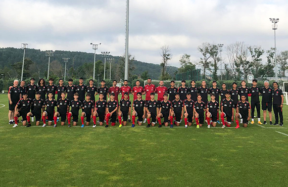 U15 Milli Takımı'nın hazırlık kampı Riva'da başladı
