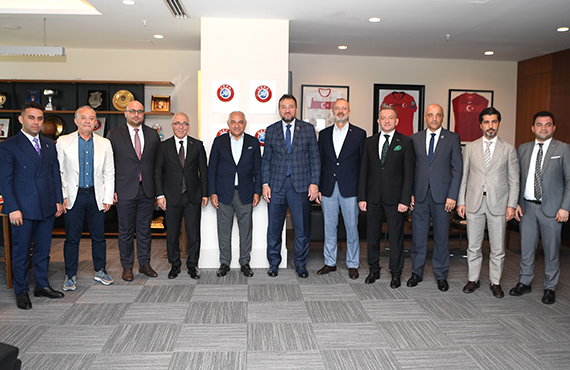 MÜSAD'dan TFF Bakan Mehmet Büyükeki'ye ziyaret