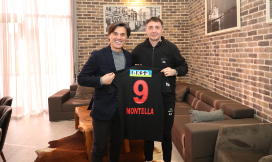 Vincenzo Montella, ota Arveladze ile Bir Araya Geldi