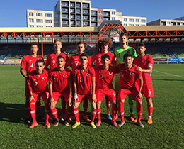 U18s lost against Czech Republic: 3-0