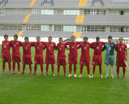 U19s lost against Ukraine