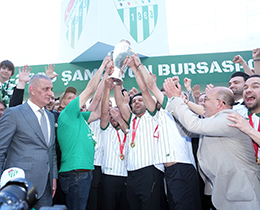 Trendyol 1. Lig�e Y�kselen Bursaspor, Kupas�n� Ald�