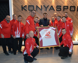 Down Sendromlular Futsal Milli Takm, Konya’da kampa girdi