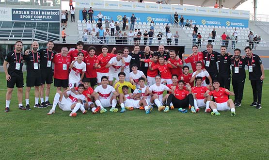 U17 Mill Takmmz, Belarus'u 1-0 Yendi