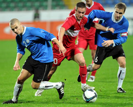 mit Milli Takmmz, Estonya ile 0-0 berabere kald