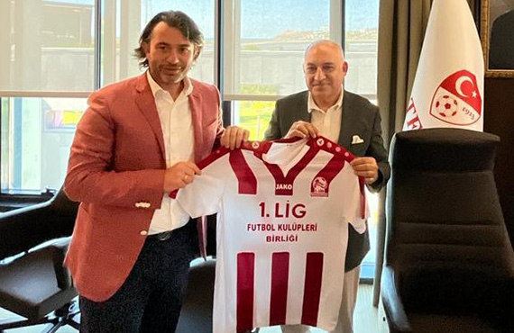 1. Lig Kulüpler Birlii'nden Bakan Büyükeki'ye ziyaret