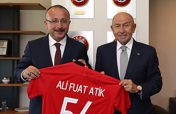 Siirt Valisi Ali Fuat Atik'ten zdemir'e ziyaret