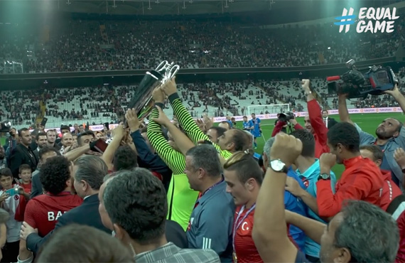 UEFA'dan Trkiye'ye Ampute Futbol vgs
