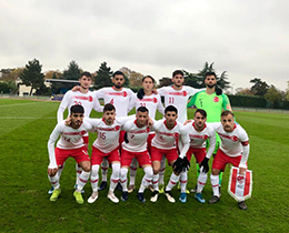 U20 Milli Takm, Fransaya 4-0 yenildi