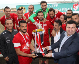 TFF Plaj Futbol Ligi ampiyonu ARMH Antalyaspor
