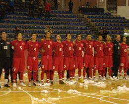 Futsal U21 Milli Takm, Moldova ile 0-0 berabere kald