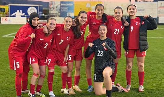 Kuzey rlanda'y 2-1 yenen U17 Kz Mill Takmmz, A Ligi'nde