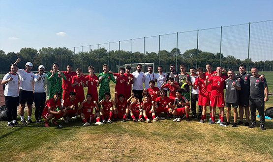 U15 Mill� Tak�m�m�z, Rusya'y� Penalt�larla 5-4 Ma�lup Etti