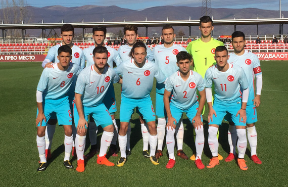 U18s beat FYR Macedonia: 2-1