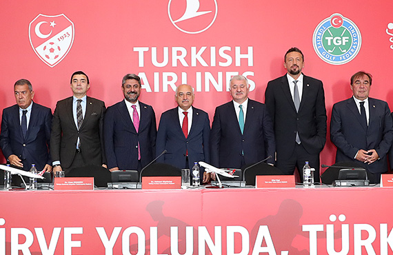 THY, TFF ve Spor Federasyonlar ile i birlii anlamas imzalad