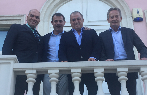 Domergue ve Stankovic'ten Fatih Terim'e ziyaret
