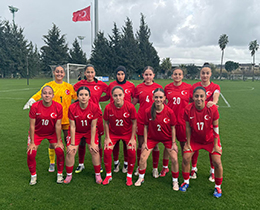 U17 K�z Mill� Tak�m�m�z, K�rg�zistan�� 5-0 Ma�lup Etti