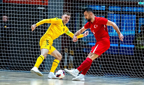 Futsal A Mill&icirc; Tak�m�m�z, Litvanya ile 4-4 Berabere Kald�