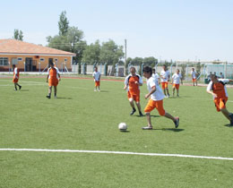 Aksarayda zel Sporcular Futbol enlii yapld