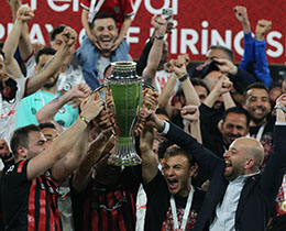 Trendyol S�per Lig�e Y�kselen Arca �orum FK, Kupas�n� Ald�