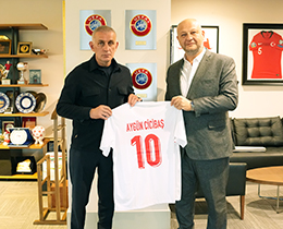 Aygn Cicibatan TFF Bakan Hacosmanoluna Ziyaret