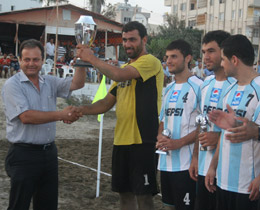 Garanti Plaj Futbolu Ligi Karata Etab ampiyonu Karata Gc Spor oldu