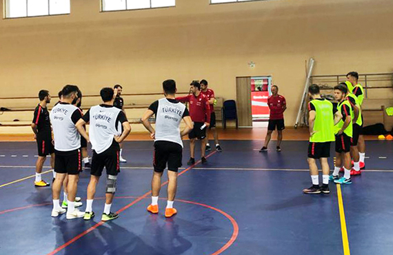 Futsal Milli Takm'nn hazrlk kamp sona erdi