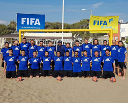 Plaj Futbolu Antrenrl Sertifikasyon Program Antalyada dzenlendi