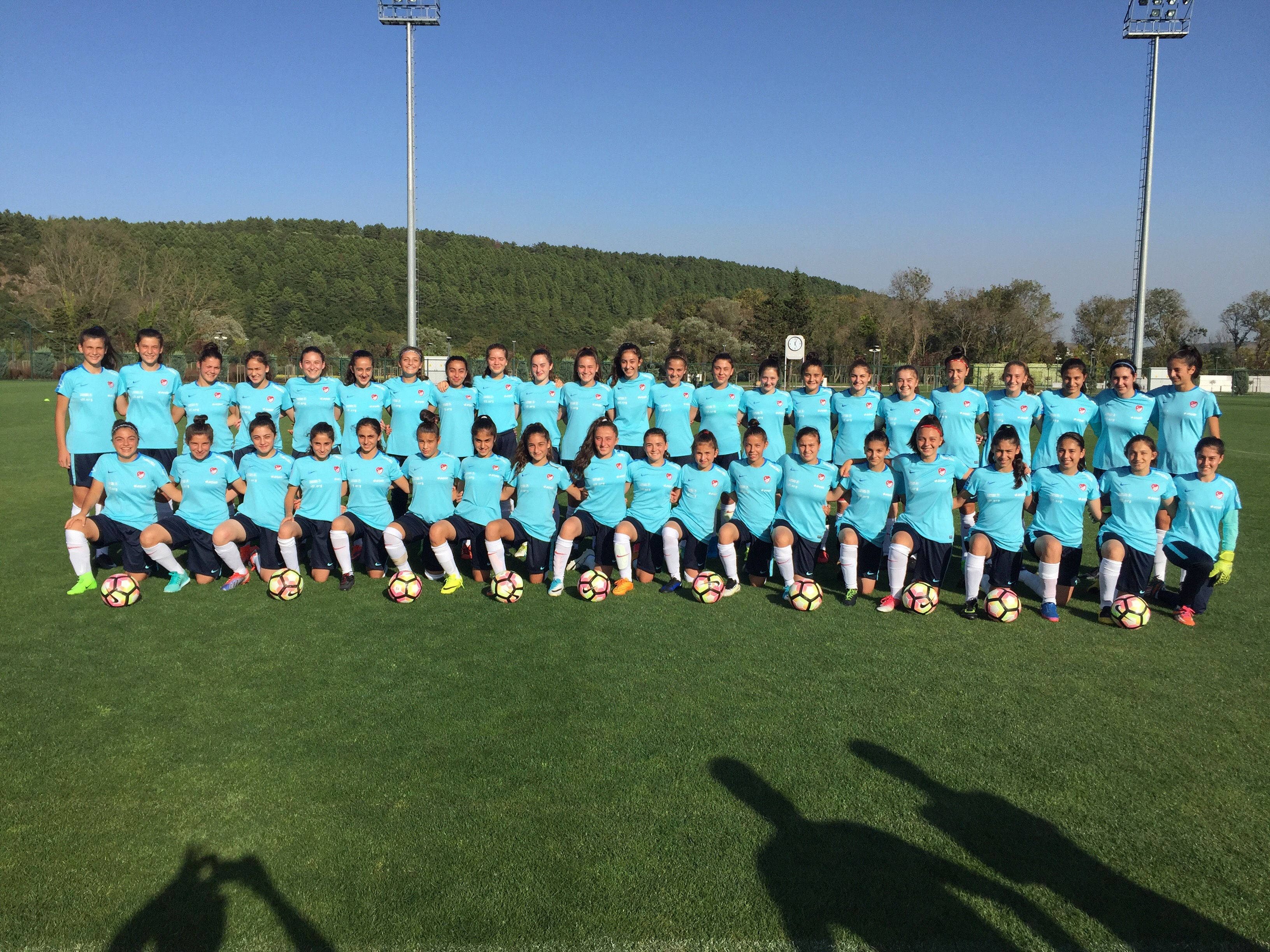 U15 Kz Milli Takm'nn hazrlk kamp devam ediyor