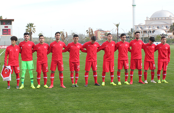 U17 Milli Takm talya'ya 2-0 yenildi