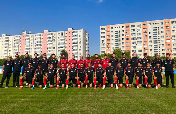 U18 Milli Takımı hazırlıklarını Romanya'da sürdürüyor