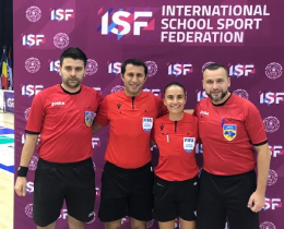 Hakemlerimiz Dnya Liseleraras Futsal ampiyonas Finallerinde Grev Ald