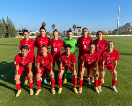 Kadn A Milli Takm, rdn 7-0 yendi
