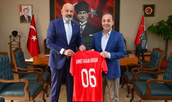Ömer Gürsoy'dan Ahmet Hakan Arkan'a Ziyaret