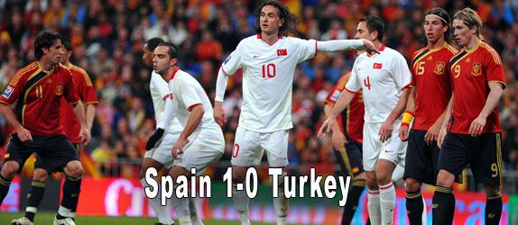 Spain 1-0 Turkey