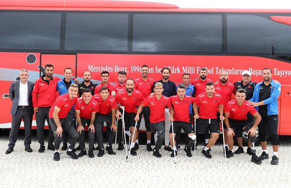 Ampute Futbol Milli Takmmzn Avrupa ampiyonas yolculuu balad