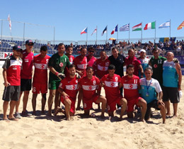Plaj Futbolu Milli Takmnn hazrlk kamp aday kadrosu akland