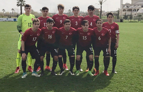 U15 Milli Takm, Romanya'y 1-0 yendi