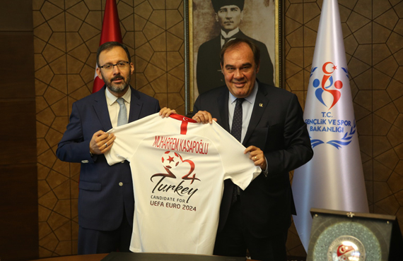 TFF'den Genlik ve Spor Bakan Kasapolu'na ziyaret