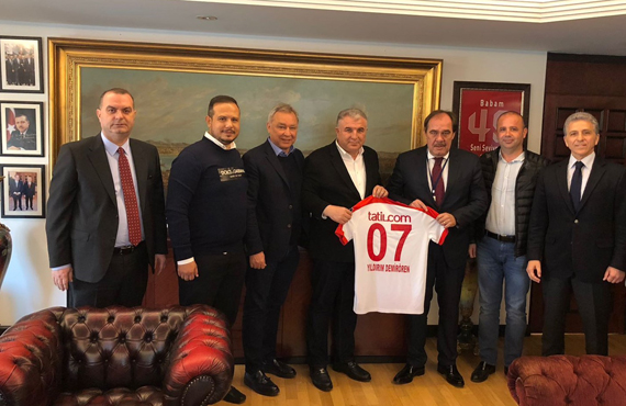 Antalyaspor Bakan Cihan Bulut'tan Demirren'e ziyaret